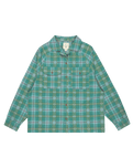 The Billabong Womens Coastal Breeze Shirt in Mineral Blue