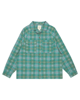 The Billabong Womens Coastal Breeze Shirt in Mineral Blue