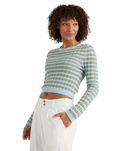 The Billabong Womens Clare Jumper in Misty Blue