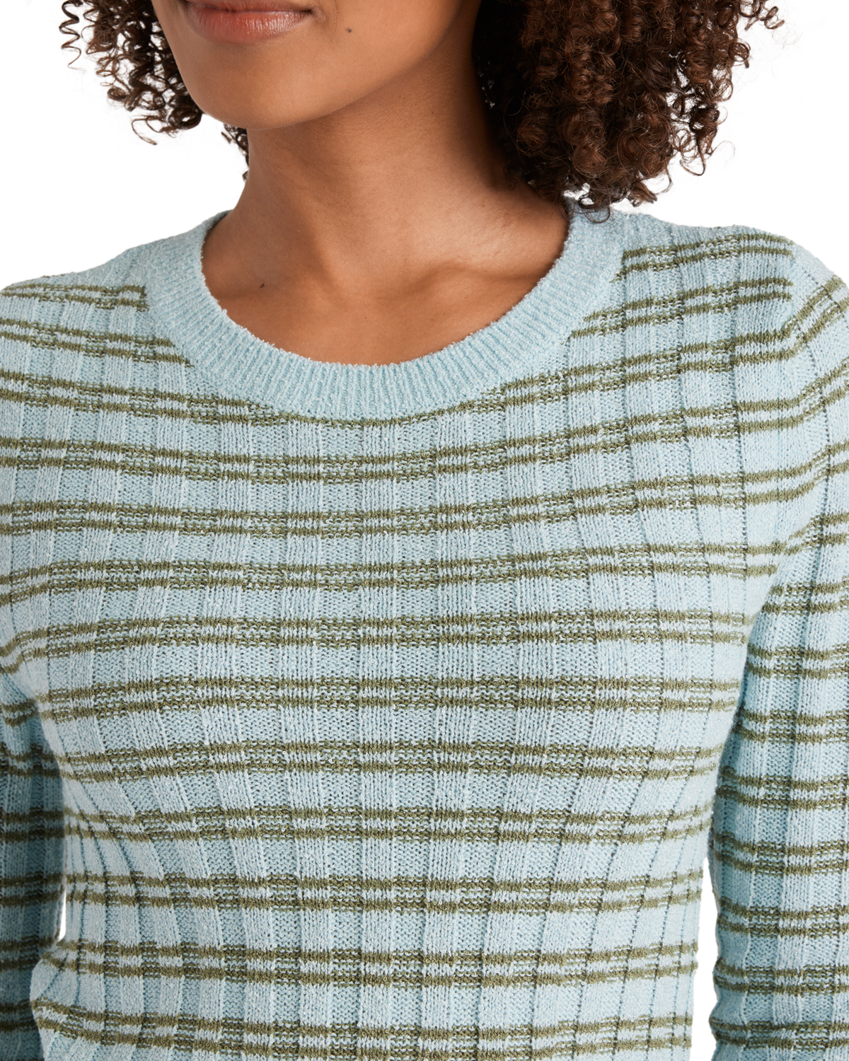 The Billabong Womens Clare Jumper in Misty Blue