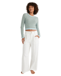 The Billabong Womens Clare Jumper in Misty Blue