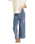 Sea Tone Trousers in Stone Blue