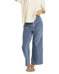 Sea Tone Trousers in Stone Blue