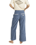 Sea Tone Trousers in Stone Blue