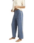 Sea Tone Trousers in Stone Blue