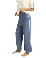 Sea Tone Trousers in Stone Blue