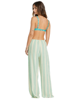 The Billabong Womens Sunny Daze Trousers in Island Green