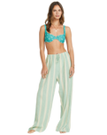 The Billabong Womens Sunny Daze Trousers in Island Green