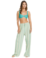 The Billabong Womens Sunny Daze Trousers in Island Green