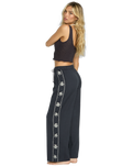 The Billabong Womens Days End Trousers in Black Sands