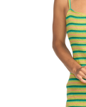 The Billabong Womens Mami Wata Stripe Mini Dress in Multi