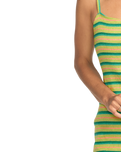 The Billabong Womens Mami Wata Stripe Mini Dress in Multi