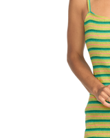 The Billabong Womens Mami Wata Stripe Mini Dress in Multi