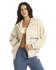 The Billabong Womens Since 73 Set The Tone Jacket in White Cap