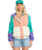 The Billabong Womens Set The Tone Jacket in Aqua Haze