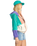 The Billabong Womens Set The Tone Jacket in Aqua Haze