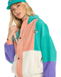 The Billabong Womens Set The Tone Jacket in Aqua Haze
