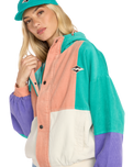 The Billabong Womens Set The Tone Jacket in Aqua Haze