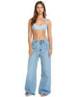 The Billabong Womens Washed By The Sun Jeans in Cali Blue