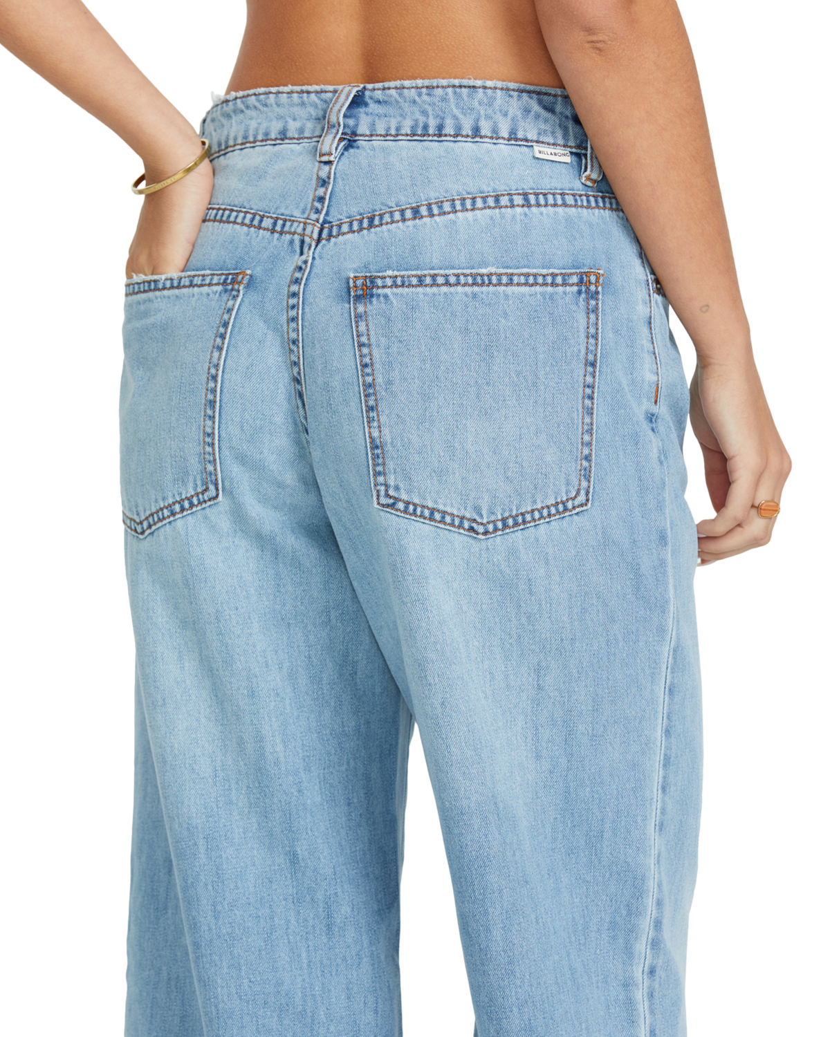 The Billabong Womens Washed By The Sun Jeans in Cali Blue