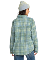 The Billabong Womens Forge Fleece Shacket in Multi