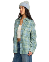 The Billabong Womens Forge Fleece Shacket in Multi