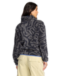 The Billabong Womens Adventure Division Switchback Fleece Jacket in Black Sands