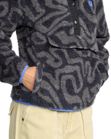 The Billabong Womens Adventure Division Switchback Fleece Jacket in Black Sands