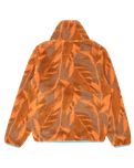 The Billabong Womens Adventure Division Switchback Fleece Jacket in Faded Orange