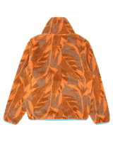 The Billabong Womens Adventure Division Switchback Fleece Jacket in Faded Orange