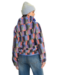 The Billabong Womens Adventure Division Switchback Pullover Fleece Jacket in Multi