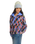 The Billabong Womens Adventure Division Switchback Pullover Fleece Jacket in Multi