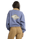 Wave Break 1/2 Zip Sweatshirt in Stone Blue