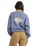 Wave Break 1/2 Zip Sweatshirt in Stone Blue