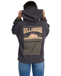 The Billabong Womens Keep It Up Hoodie in Black Sands