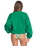The Billabong Womens Mami Wata Kendall Crew Sweatshirt in Emerald Green