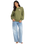 The Billabong Womens Sun Wave Livin Kendal Sweatshirt in Luv Army