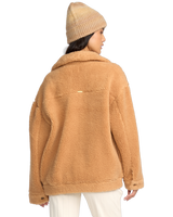 The Billabong Womens Resound Sherpa Jacket in Dusty Trails