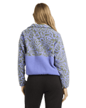 The Billabong Womens Adventure Division Rock Jetty Zip Fleece Jacket in Iris