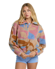 Barra 1/2 Zip Fleece Jacket in Oatmeal