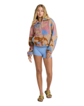 Barra 1/2 Zip Fleece Jacket in Oatmeal