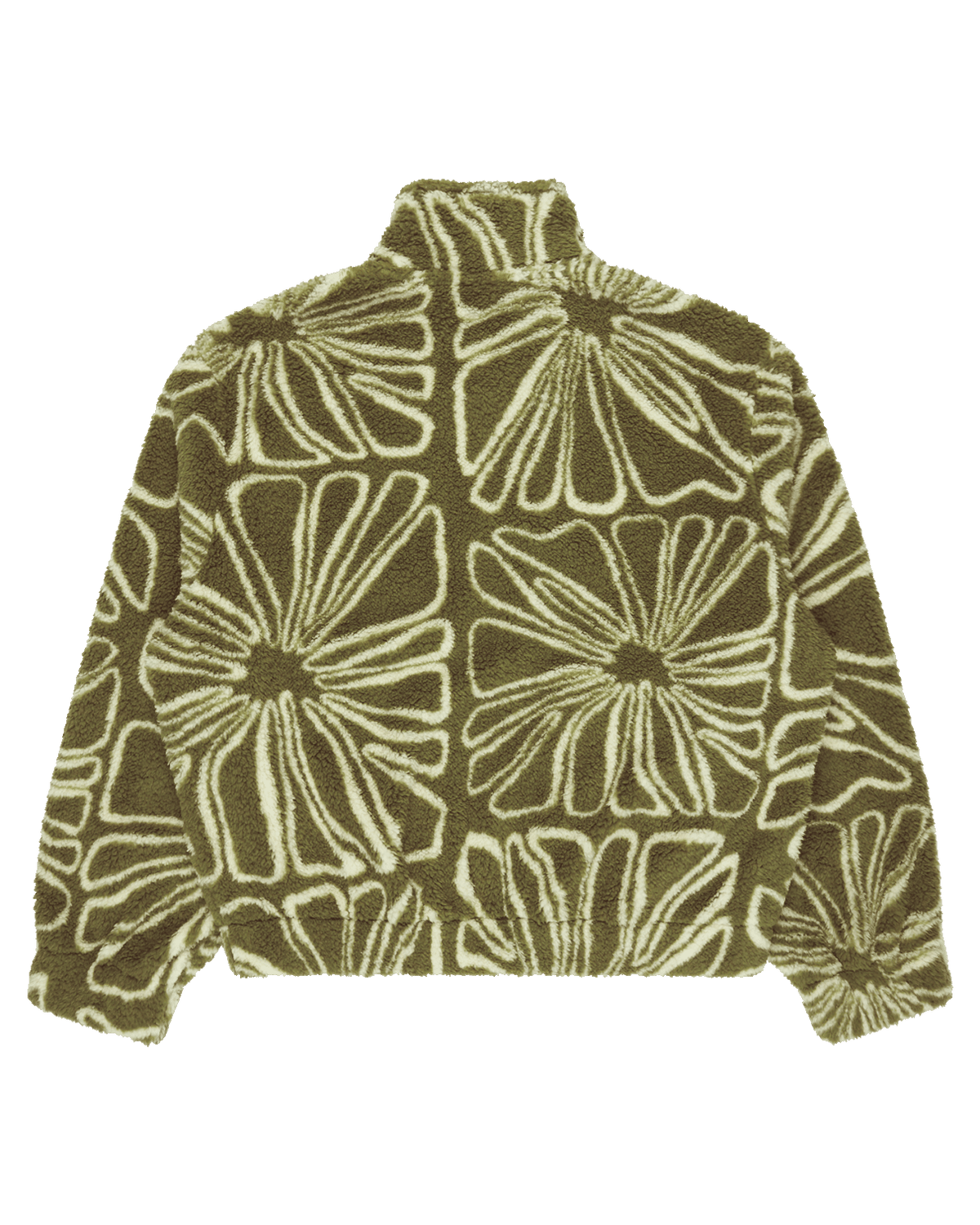 The Billabong First Light Fleece Jacket in Martini Olive | Available at Anns Cottage