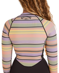The Billabong Salty Dayz Natural 2/2mm Chest Zip Spring Wetsuit in Black Multi | Available at Anns Cottage