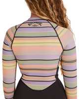 The Billabong Salty Dayz Natural 2/2mm Chest Zip Spring Wetsuit in Black Multi | Available at Anns Cottage
