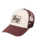 The Billabong Womens Grandpa Trucker Cap in Espresso