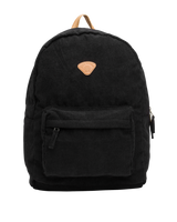 The Billabong Schools Out Cord Backpack in Black Pebble