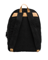 The Billabong Schools Out Cord Backpack in Black Pebble