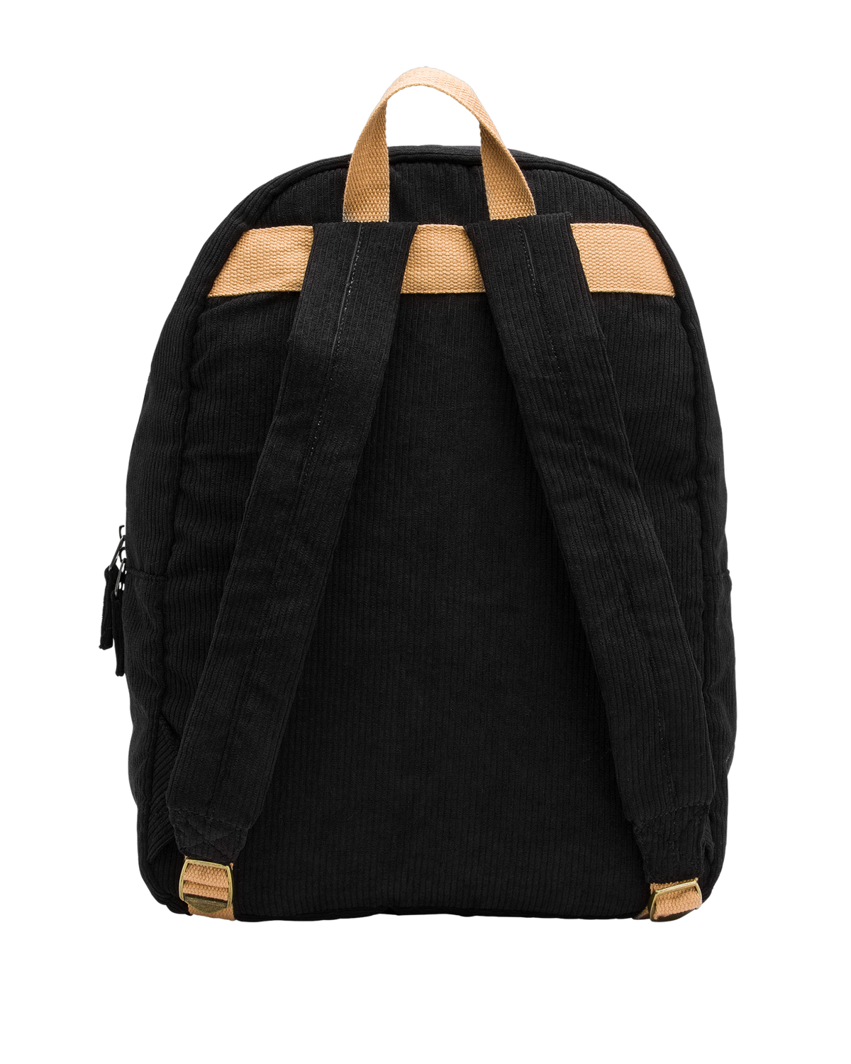 The Billabong Schools Out Cord Backpack in Black Pebble