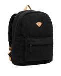 The Billabong Schools Out Cord Backpack in Black Pebble