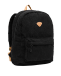 The Billabong Schools Out Cord Backpack in Black Pebble